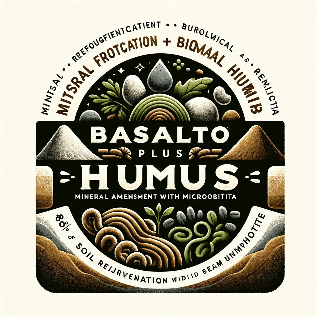 Potenciador Green Basalto + Humus Lombriz Mineravi