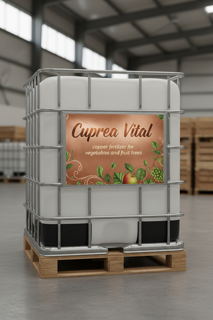 Cuprea Vital — Engrais cuivré pour cultures maraîchères et fruitières