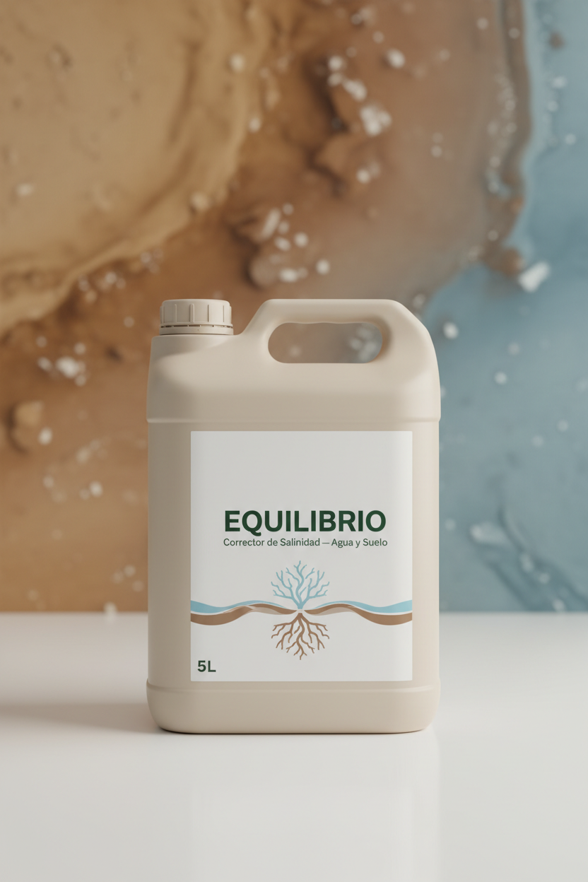 Equilibrio — Correcteur de la salinité de l'eau et du sol