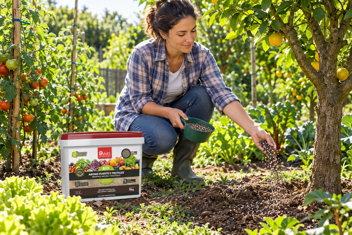 Abono huerto y frutales BIO granulado