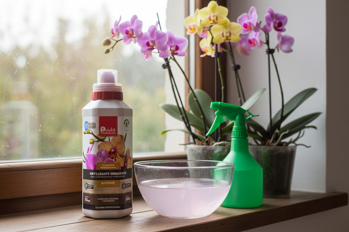Fertilizante orquídeas 500 ml