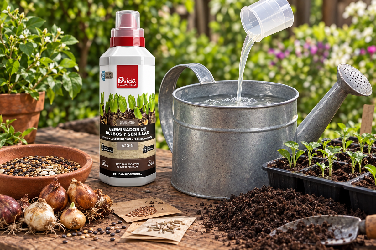 Germinador de bulbos y semillas 500 ml
