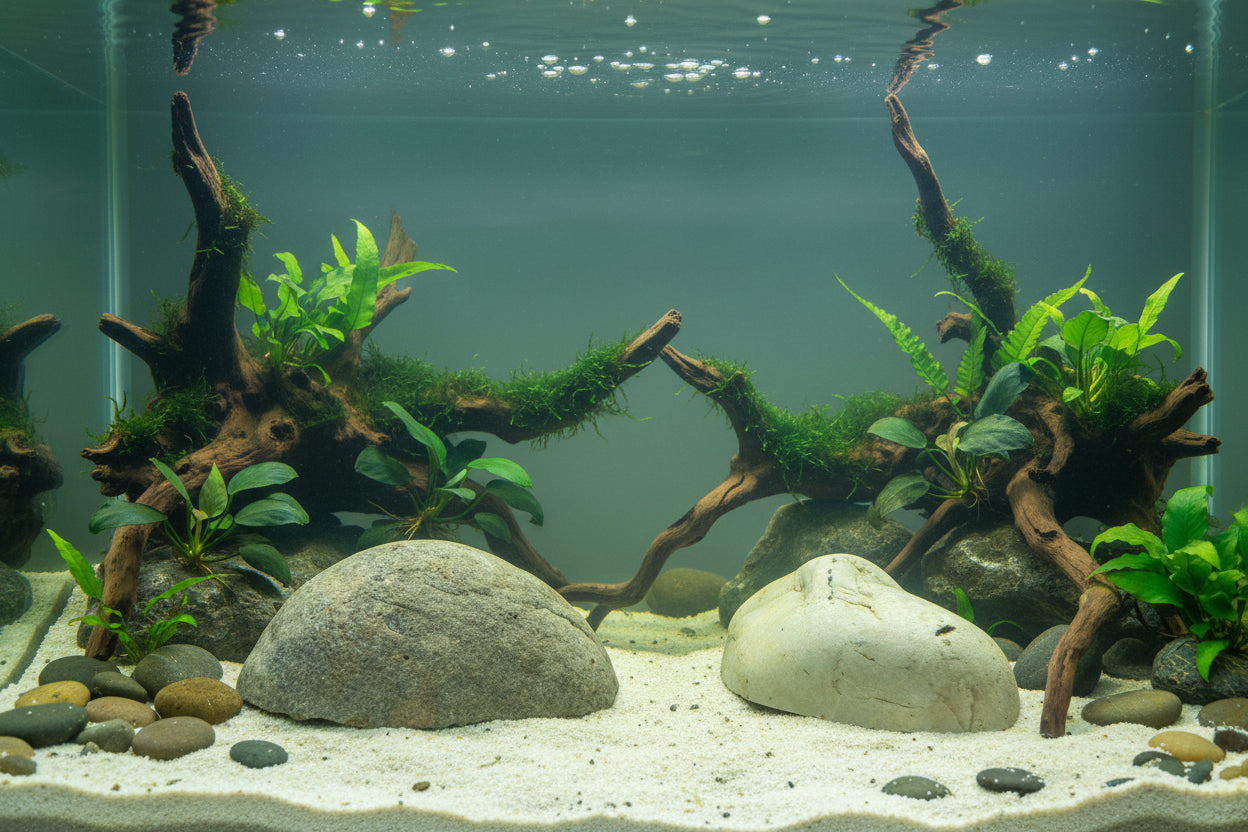 roches d'aquarium