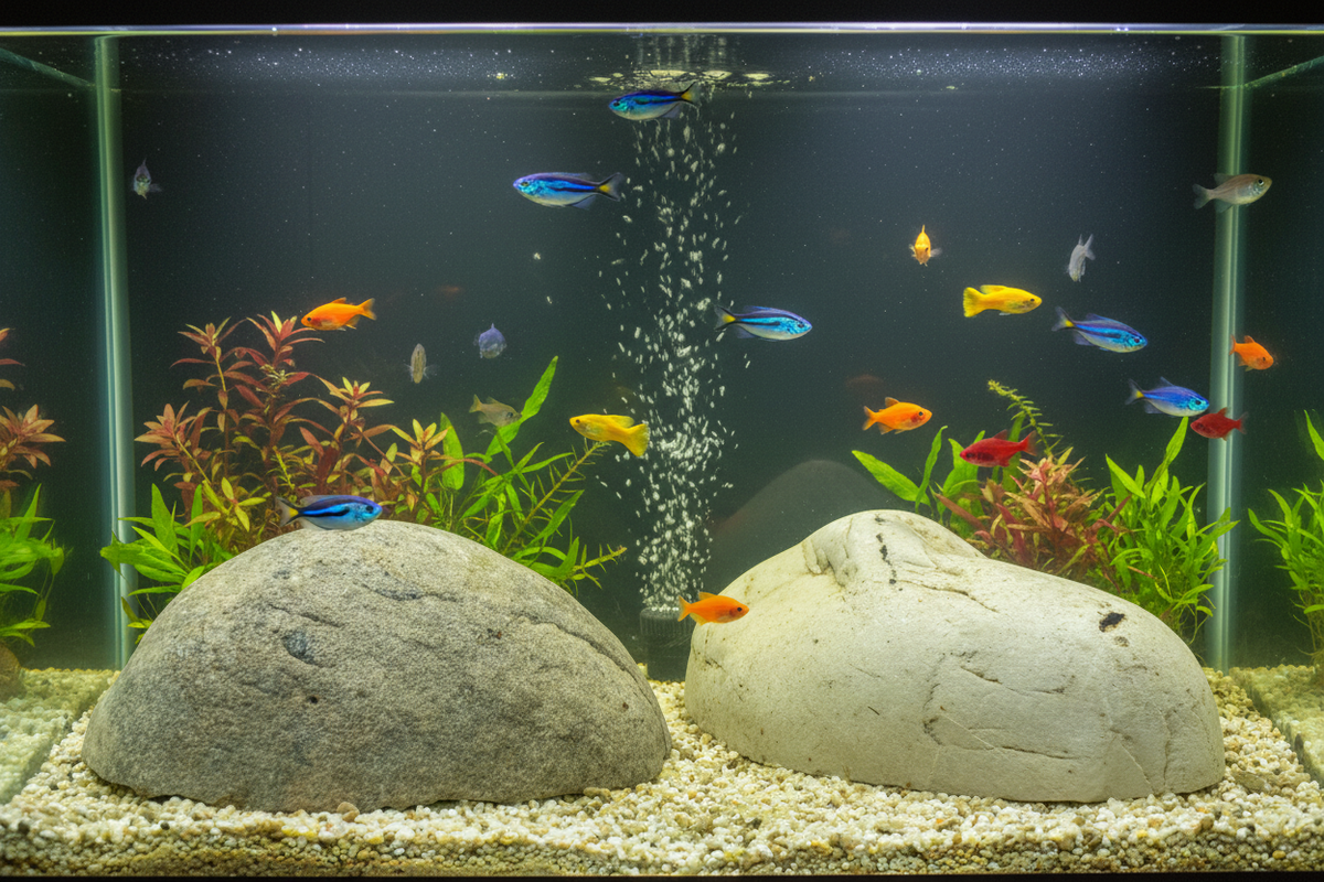 Bols décoratifs pour aquariums Alpino