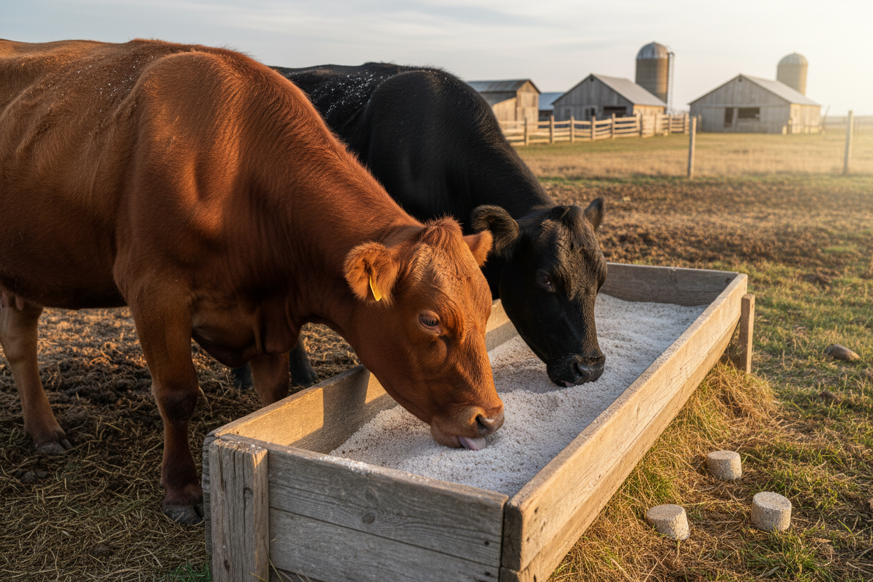 Sal Gema seca para Alimentación Animal 