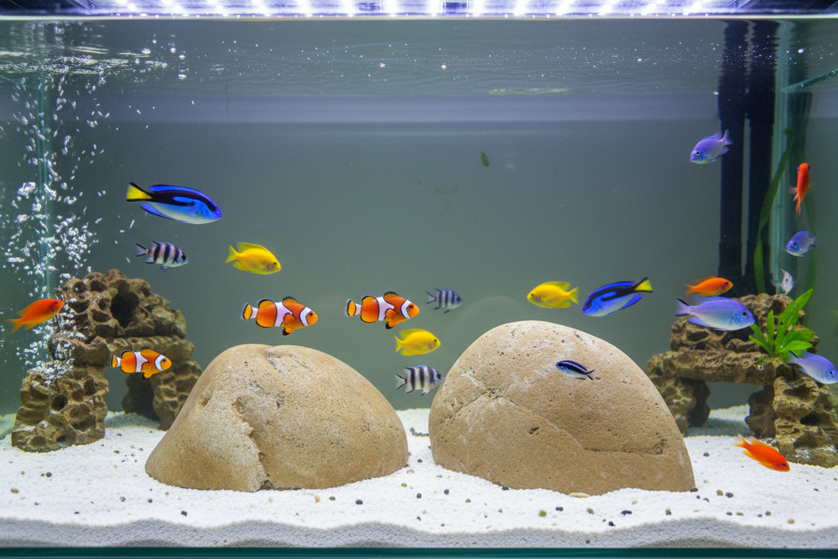 Bols décoratifs pour aquariums Alpino 