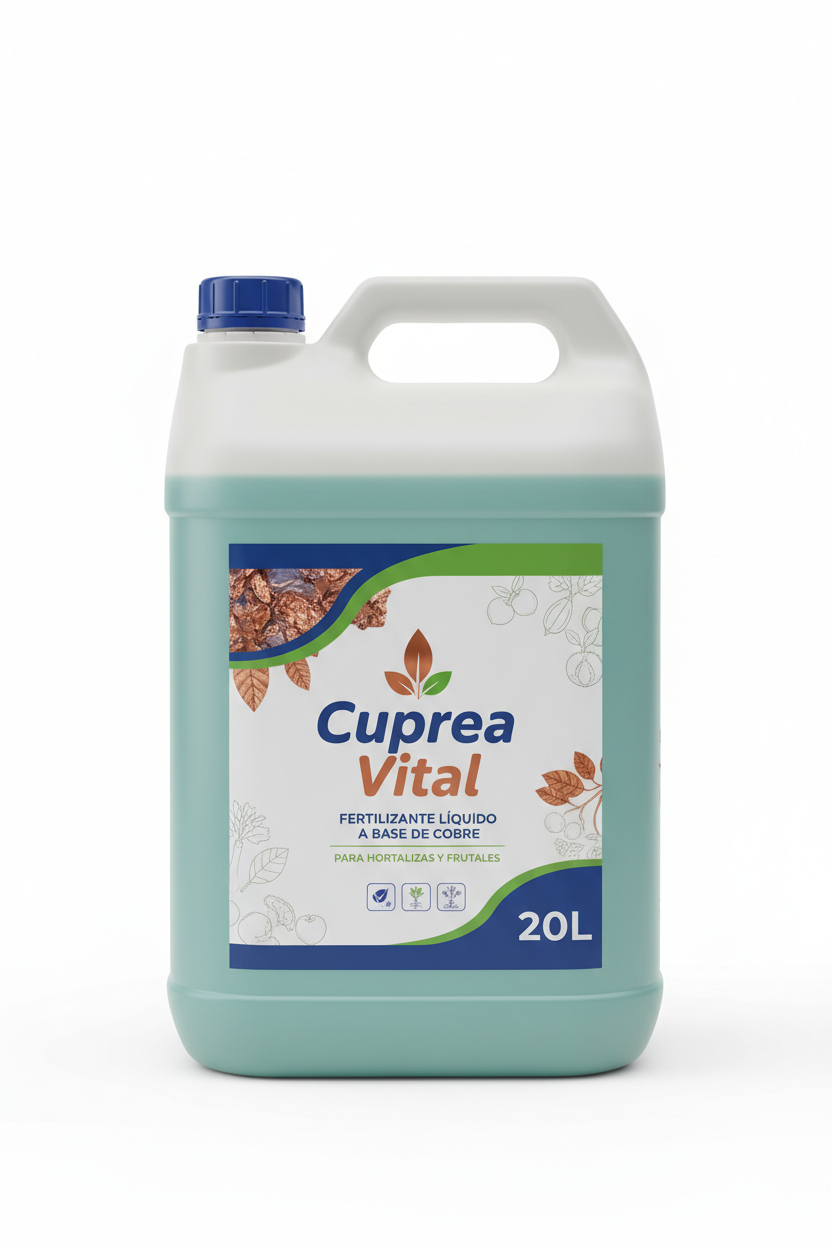 Cuprea Vital — Engrais cuivré pour cultures maraîchères et fruitières