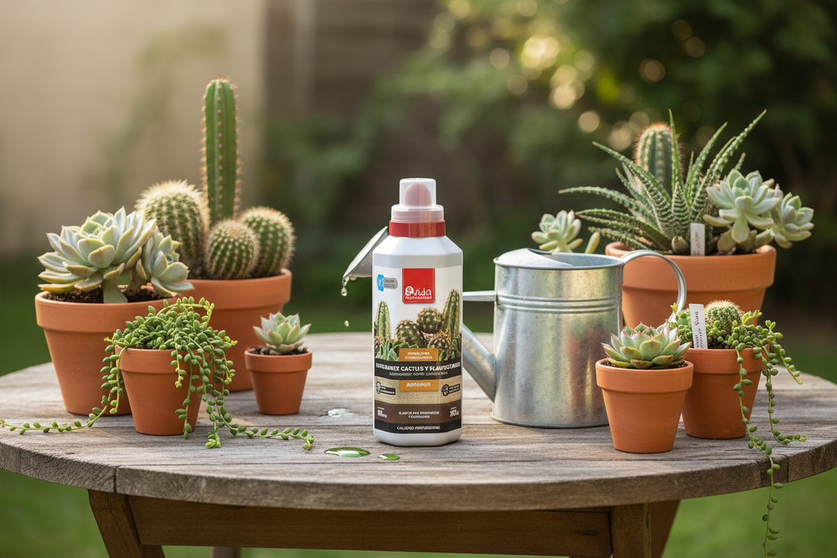 Fertilizante cactus y plantas crasas 500 ml