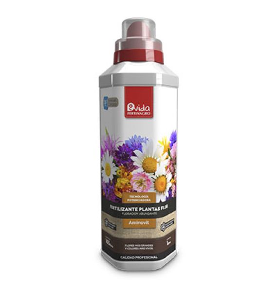 Fertilizante plantas con flor Fertinagro Vida botella 1 L